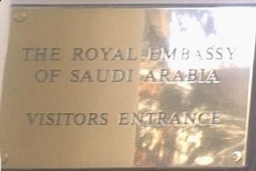 Arabie saoudite a londres