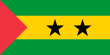 Flag of sao tome and principe svg
