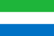 Flag of sierra leone svg