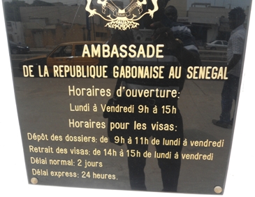 Gabon a dakar