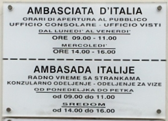 Italie a belgrade