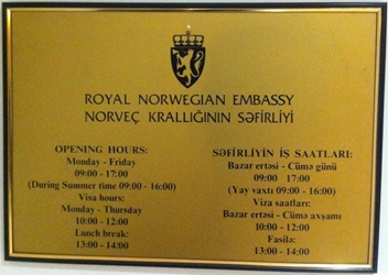 Norvege a bakou 1