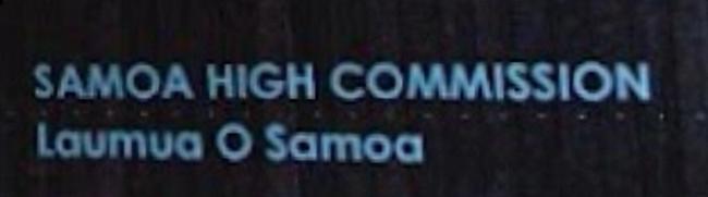 Samoa hc wellington