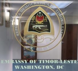 Timor oriental a washington